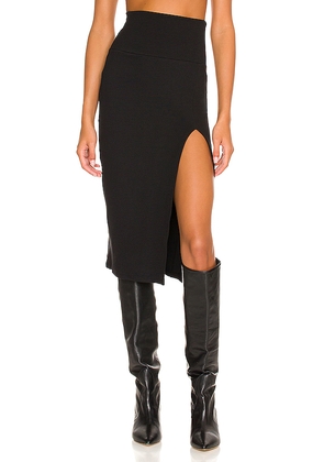 Lovers and Friends Liv Midi Skirt in Black. Size M. Also in S, XS, XXS.