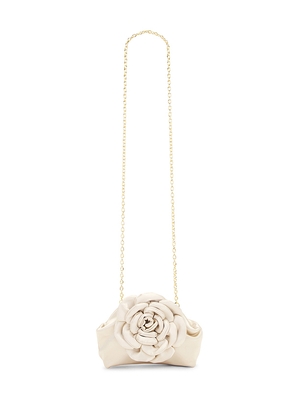 Lele Sadoughi Rosie Clutch in Ivory.