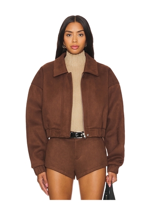 Nakedvice The Selene Jacket in Chocolate. Size M. Also in L, S, XL/1X, XS.