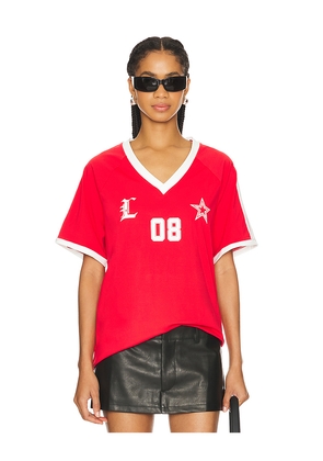 LIONESS Spectate Top in Red. Size S. Also in XS, XXS.