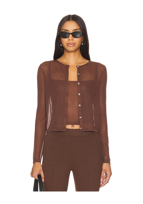 Lovers and Friends Layla Cardigan in Brown. Size M. Also in S, XS.