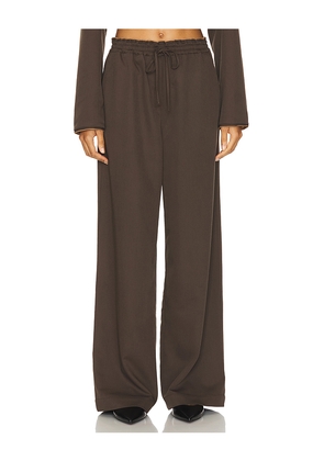 OSIS STUDIO Maddie Pants in Brown. Size XL. Also in M, S.