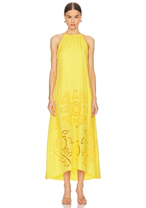 MISA Los Angeles Alejandra Dress in Yellow. Size L. Also in S.