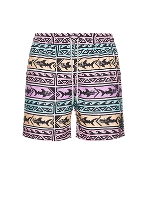 Maui and Sons Bam Bam Classic Swim Trunks in Lavender. Size M. Also in S, XL/1X.