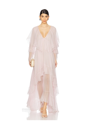 LoveShackFancy Collia Dress in Blush. Size XL. Also in XS, XXS.