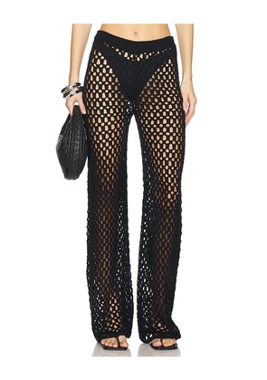 MORE TO COME Rue Pant in Black. Size L. Also in M, S, XS.