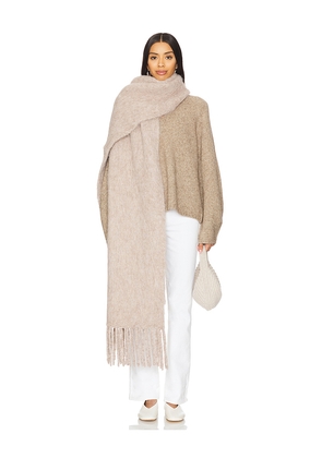 Lovers and Friends Tylar Scarf in Beige.