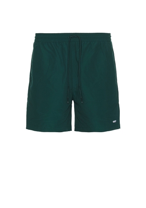 Obey Easy Swim Shorts in Dark Green. Size L. Also in M, XL/1X.