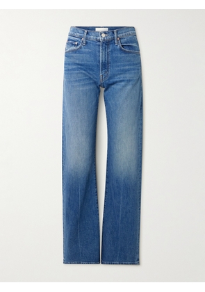 Mother - Lasso Sneak Mid-rise Straight-leg Jeans - Blue - 23,24,25,26,27,28,29,30,31,32