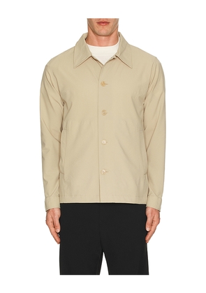 NN07 Zander Overshirt in Beige. Size M. Also in XL/1X.