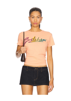 MOTHER Petite Lil' Goodie Goodie in Peach. Size S. Also in XS.