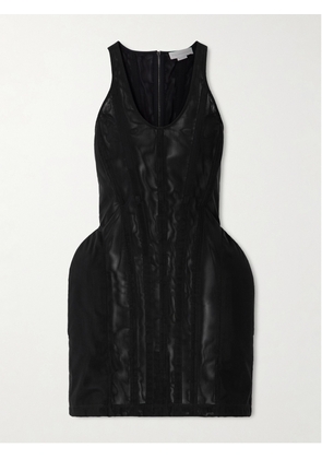 Stella McCartney - Padded Mesh Mini Dress - Black - IT34,IT36,IT38,IT40,IT42,IT44
