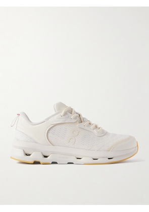 ON - + Zendaya Cloudzone Moon Rubber-trimmed Mesh Sneakers - Ivory - US5,US5.5,US6,US6.5,US7,US7.5,US8,US8.5,US9,US9.5,US10,US11