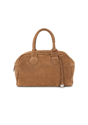 MARGESHERWOOD Soft Bowling Bag in Tan.