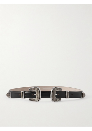 Déhanche - Travertine Leather Belt - Black - x small,small,medium,large,x large