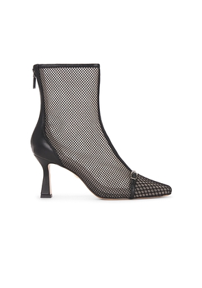 Lola Cruz Mesh Ankle Bootie in Black. Size 38. Also in 39, 40, 41.