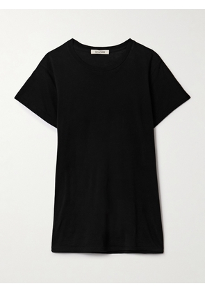 Nili Lotan - Lana Cotton-jersey T-shirt - Black - x small,small,medium,large,x large