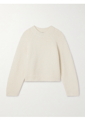 Nili Lotan - Tomaso Cashmere And Silk-blend Sweater - Ivory - x small,small,medium,large,x large