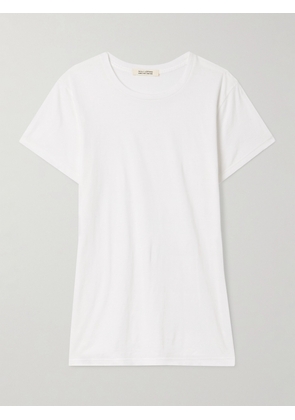 Nili Lotan - Lana Cotton-jersey T-shirt - White - x small,small,medium,large,x large