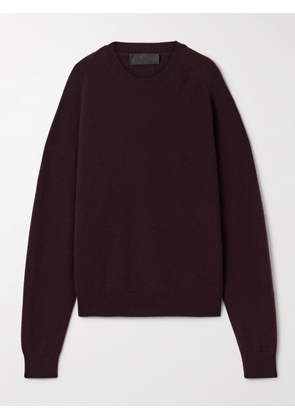 Nili Lotan - Trisha Cashmere Sweater - Burgundy - x small,small,medium,large,x large