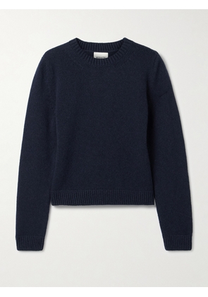 KHAITE - Leta Cashmere Sweater - Blue - x small,small,medium,large,x large