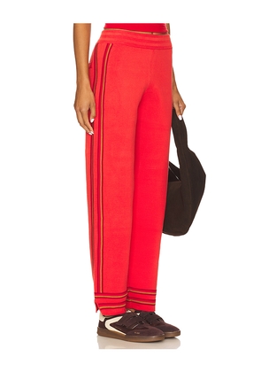Nagnata Motley 2.0 Trackpant in Red. Size S. Also in XS.