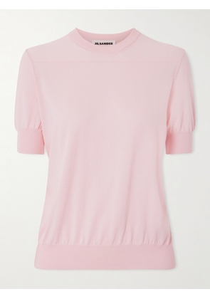 Jil Sander - Cotton T-shirt - Pink - FR 34,FR 36,FR 38,FR 40,FR 42,FR 44