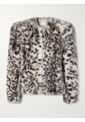 Isabel Marant - Bahria Leopard-print Plush Jacket - Animal print - FR 34,FR 36,FR 38,FR 40,FR 42