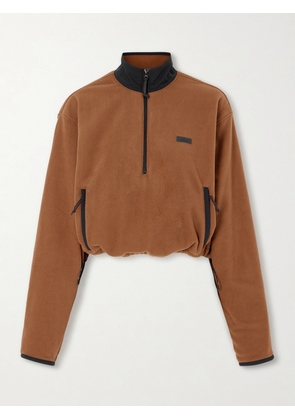 SKIMS - Outdoor Fleece Half-zip Pullover - Chai - Brown - XXS,XS,S,M,L,XL,2XL,3XL