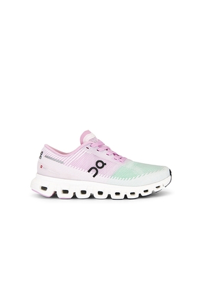 On Cloud 6 Push Sneaker in Mint,Pink. Size 5.5. Also in 7, 8, 8.5, 9, 9.5.