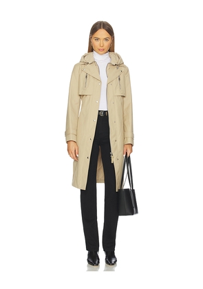 Mackage Siobhan Coat in Tan. Size L. Also in M.