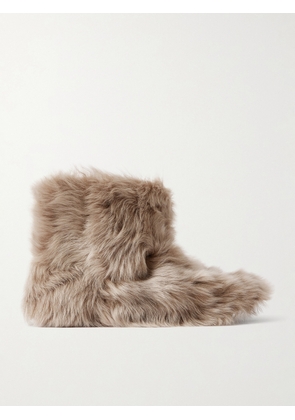 CHRISTEN - Firenze Shearling Ankle Boots - Neutrals - IT36,IT37,IT38,IT39,IT40