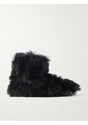 CHRISTEN - Firenze Shearling Ankle Boots - Black - IT37,IT38,IT39,IT40