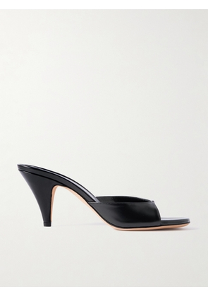 JUDE - Haze Leather Mules - Black - IT35,IT36,IT36.5,IT37,IT37.5,IT38,IT38.5,IT39,IT39.5,IT40,IT40.5,IT41,IT41.5,IT42