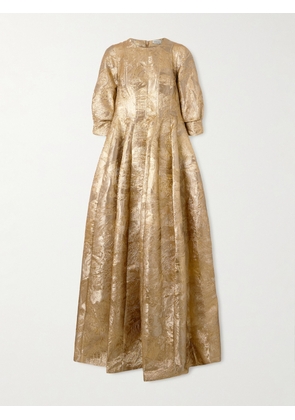 SIMKHAI - Claravelle Jacquard Gown - Gold - US0,US2,US4,US6,US8,US10