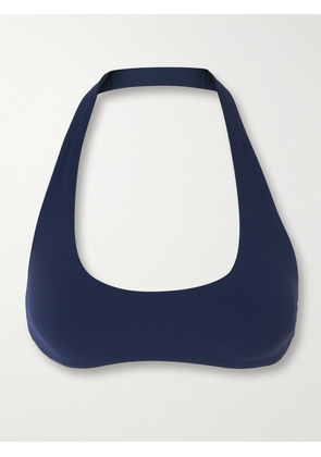 Nike - + Jacquemus Stretch-jersey Halterneck Sports Bra - Blue - XXS,XS,S,M,L