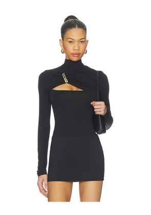 Lovers and Friends Mabel Bodysuit in Black. Size M. Also in S, XL, XS.