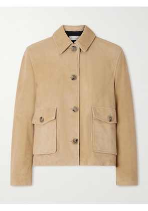 Nour Hammour - Louise Suede Jacket - Neutrals - FR 34,FR 36,FR 38,FR 40,FR 42,FR 44