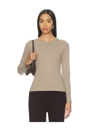 LESET Nando Slim Fit Long Sleeve in Beige. Size M. Also in L, XL, XS.