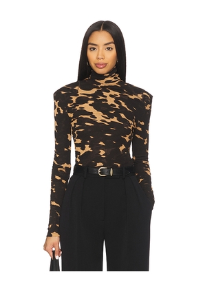 Nanushka Nayeli Top in Brown. Size M. Also in XS.