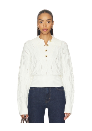 LPA Mia Cable Sweater in Cream. Size L. Also in M, S, XL, XS, XXS.