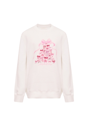 LoveShackFancy Kids Merrily Pullover in White. Size 2. Also in 3, 4, 5, 6.