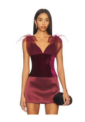 LPA Emery Top in Burgundy. Size L. Also in M, S, XL, XS, XXS.