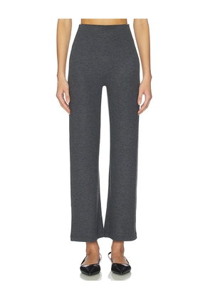 LESET Lauren Crop Flare Pant in Charcoal. Size L. Also in M.