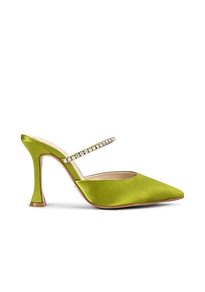 RAYE Jinxx Heel in Green. Size 6. Also in 7.5, 8.