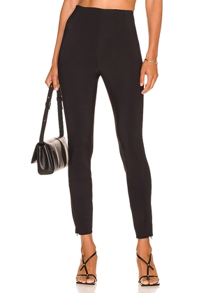 Theory Seamed Legging in Black. Size L. Also in S, XS.