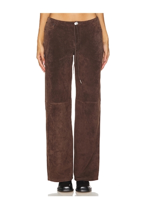 Still Here Cool Pant in Brown. Size 25. Also in 27, 29.