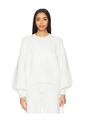 SNDYS Maja Knit Jumper in White. Size M. Also in S, XS.