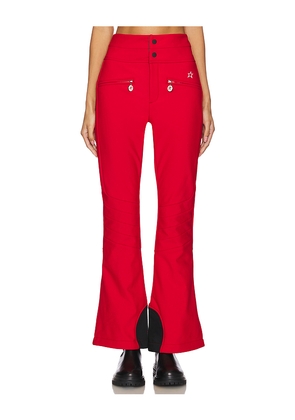 Perfect Moment Aurora Ski Pant in Red. Size L. Also in M, S, XL, XS.