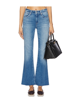 PAIGE Petite High Rise Laurel Canyon Jeans in Blue. Size 33P. Also in 34P.